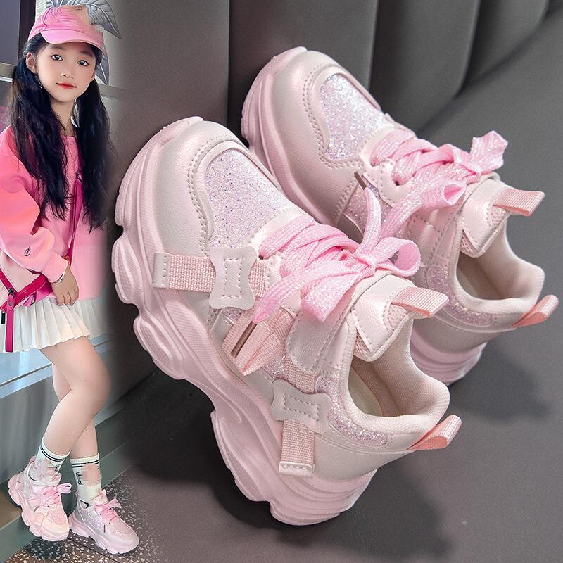 Street Fashion Boy - 子供用スニーカー 2026 ライトアスレチックキッズランニングシューズファッションガールズボーイズシューズアウトドアカジュアルスニーカーウォーキングシューズ新