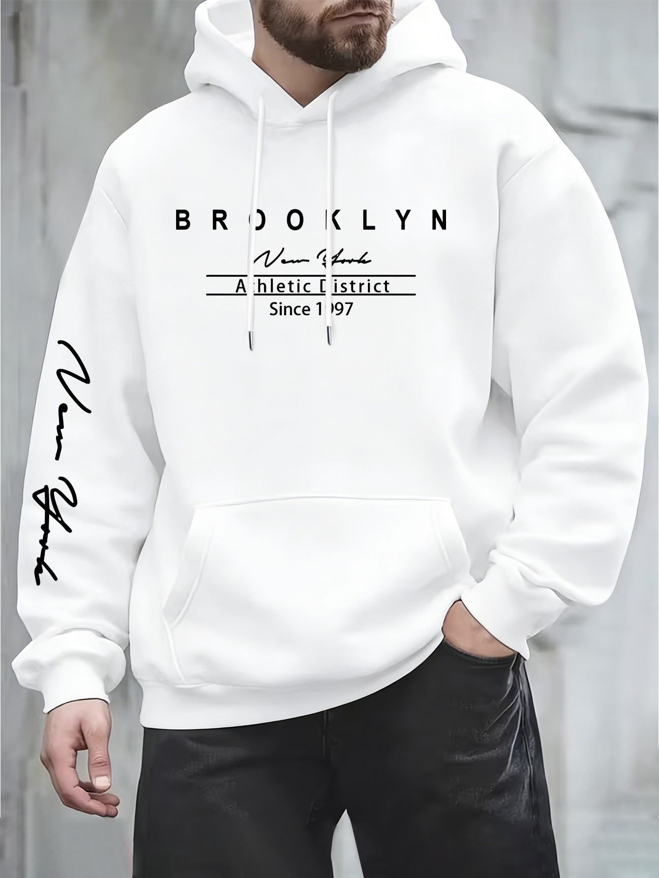 ニューヨークの街で見かける都会的なファッションのメンズフーデ - Street Fashion Of New York のレビューと価格