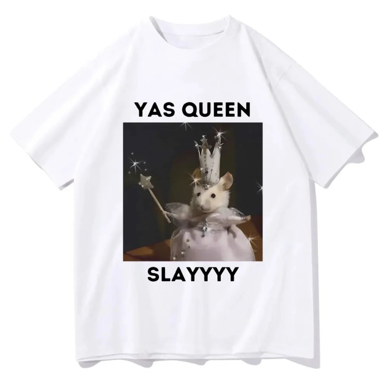 悲しいハムスター Tシャツ面白いヤス女王スレイーリーラット  - Queen Street Fashion のレビューと価格