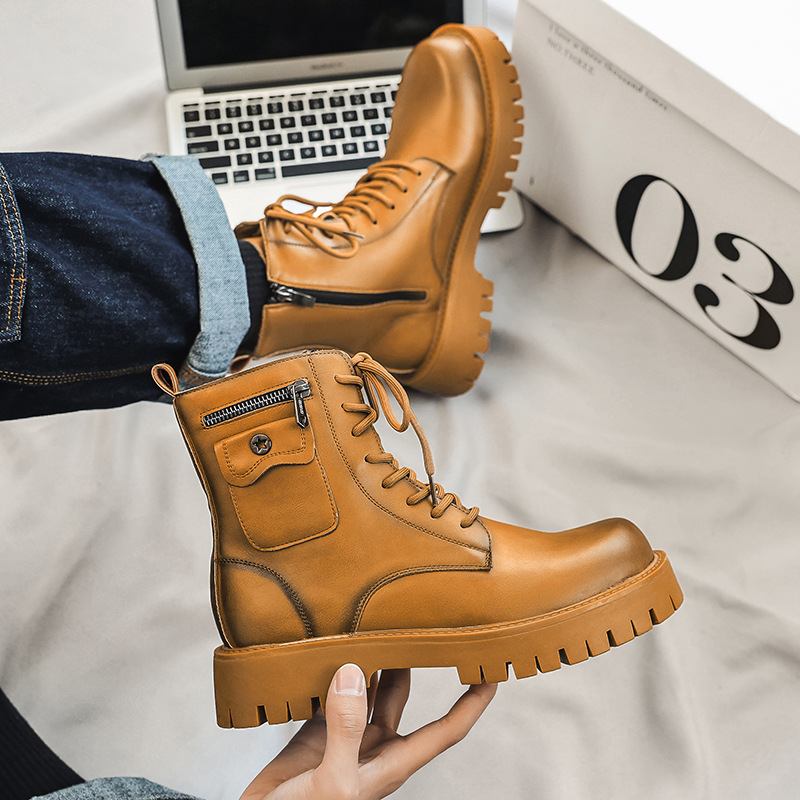 2025 トレンド男性ブーツスニーカーアウトドアファッション - Street Fashion Punk のレビューと価格