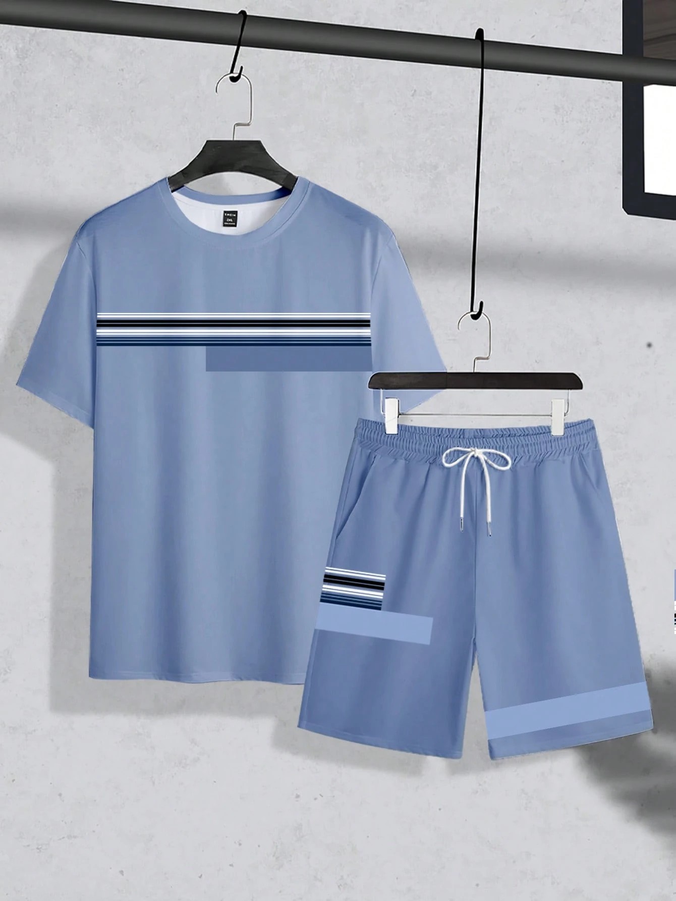 2026年夏新作 メンズ半袖ショートパンツセット 3Dストラ - Street Fashion Summer 2026 のレビューと価格