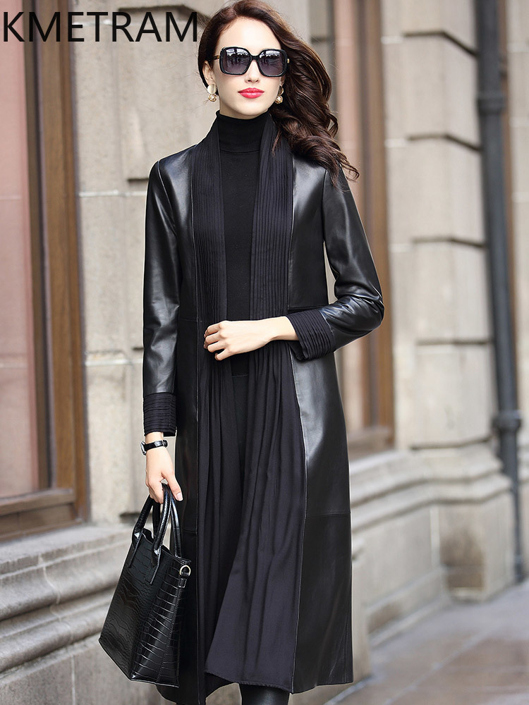 KMETRAM 100% 天然羊皮レザージャケット女性の革の - Street Fashion Winter 2025 のレビューと価格