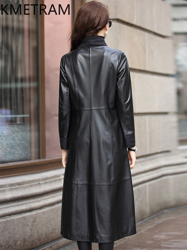 KMETRAM 100% 天然羊皮レザージャケット女性の革の - Street Fashion Winter 2025 のレビューと価格