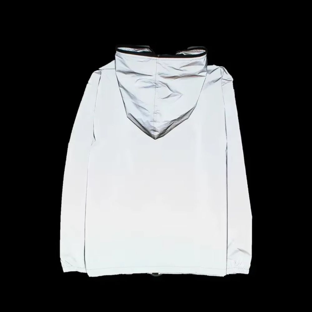 夜間警告反射ジャケット 春秋用 防風フード付きジャケット ハ - Street Fashion Boy のレビューと価格