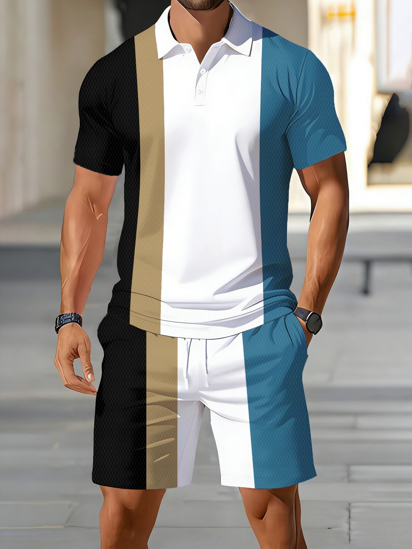 2026年夏新作メンズポロシャツセット - ストリートカジュ - Street Fashion Summer 2026 のレビューと価格