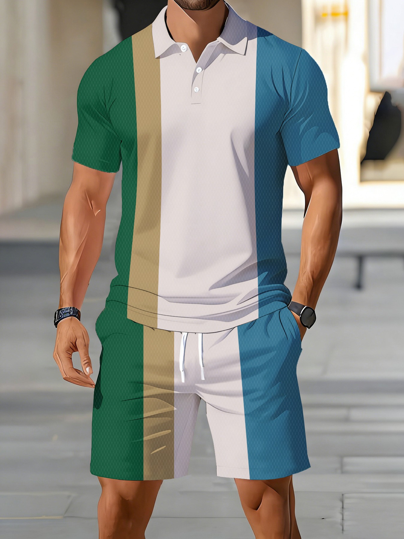 2026年夏新作メンズポロシャツセット - ストリートカジュ - Street Fashion Summer 2026 のレビューと価格