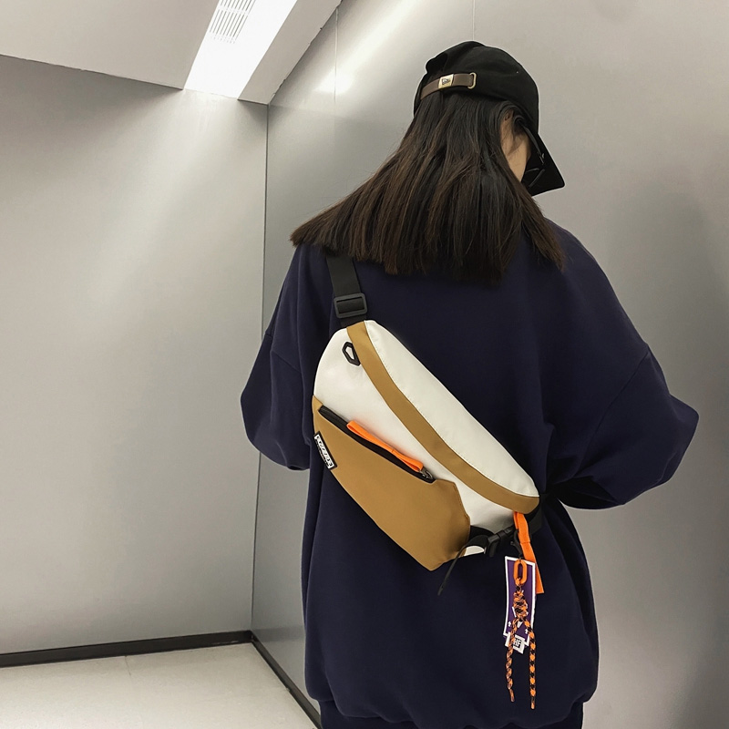 チェストリグバッグ女性用ファニーパックストリートウェアチェス - Street Fashion Types のレビューと価格