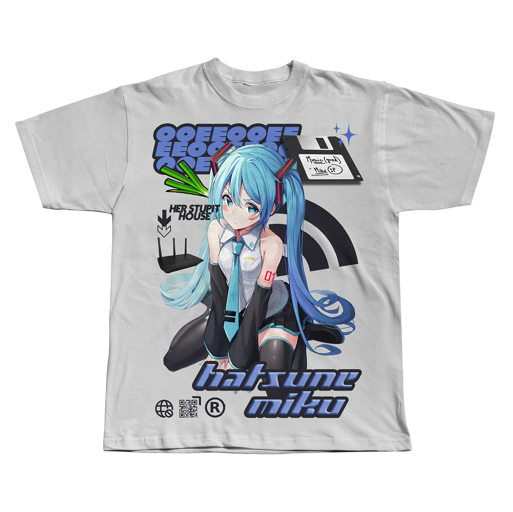 初音ミク Y2Kトップファッション 2026 半袖Tシャツ  - Street Fashion In Japan のレビューと価格