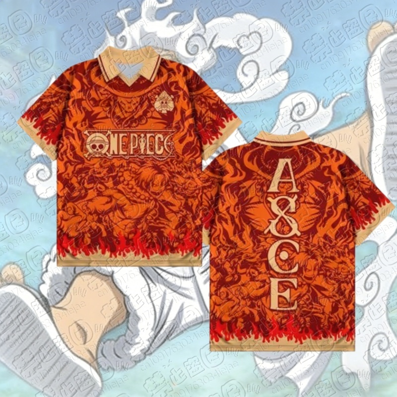 2026 アニメワンピースルフィ 3D プリント Tシャツ服 - Street Fashion Types のレビューと価格