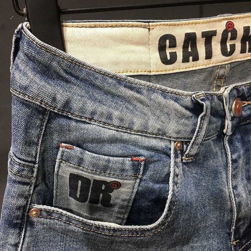 メンズオーバーサイズデニムショーツ,テキストポケット付き,ス - Street Fashion Harajuku のレビューと価格
