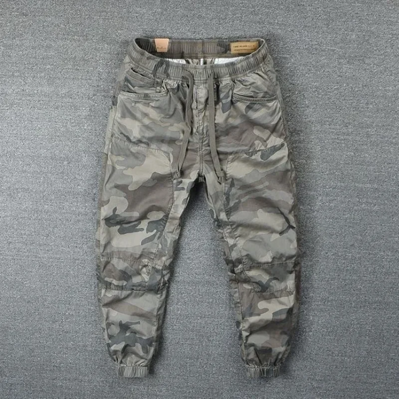 男性のズボン迷彩レギュラーフィットハイキングメンズカーゴパン - Street Fashion Harajuku のレビューと価格