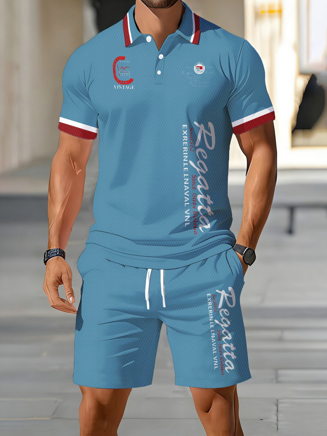 2026年夏新作メンズポロシャツセット - ストリートカジュ - Street Fashion Summer 2026 のレビューと価格
