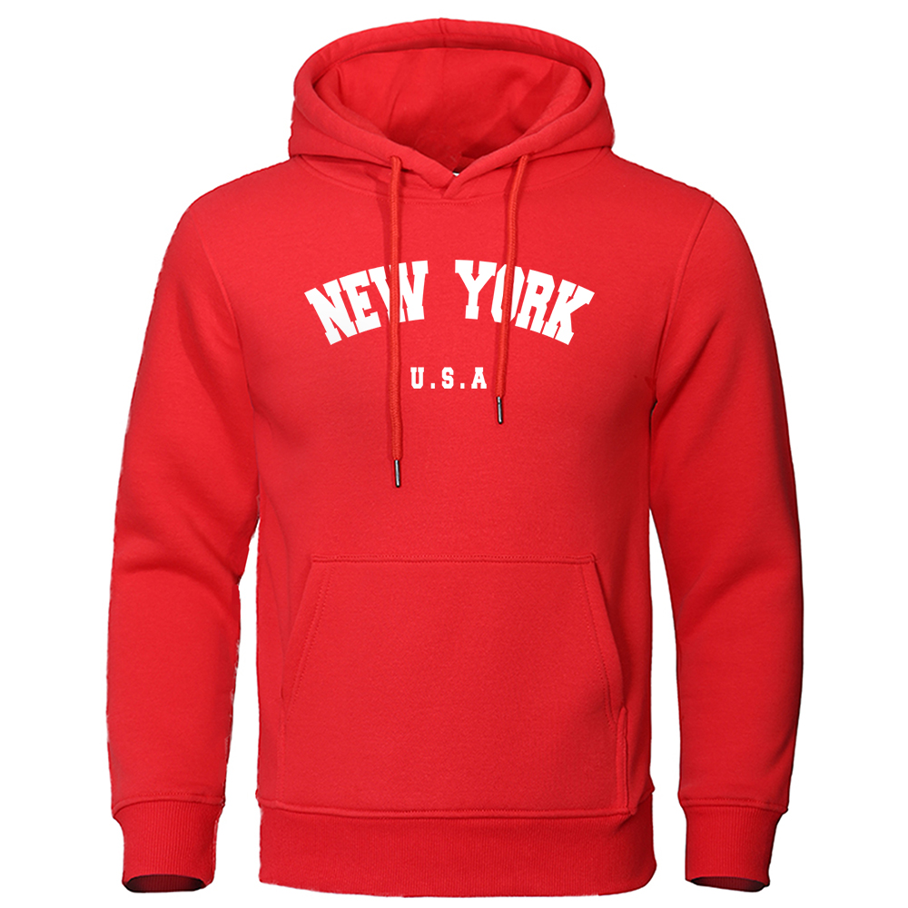ニューヨークレター U.S.A シティプリントフーディメンズ - Street Fashion Of New York のレビューと価格