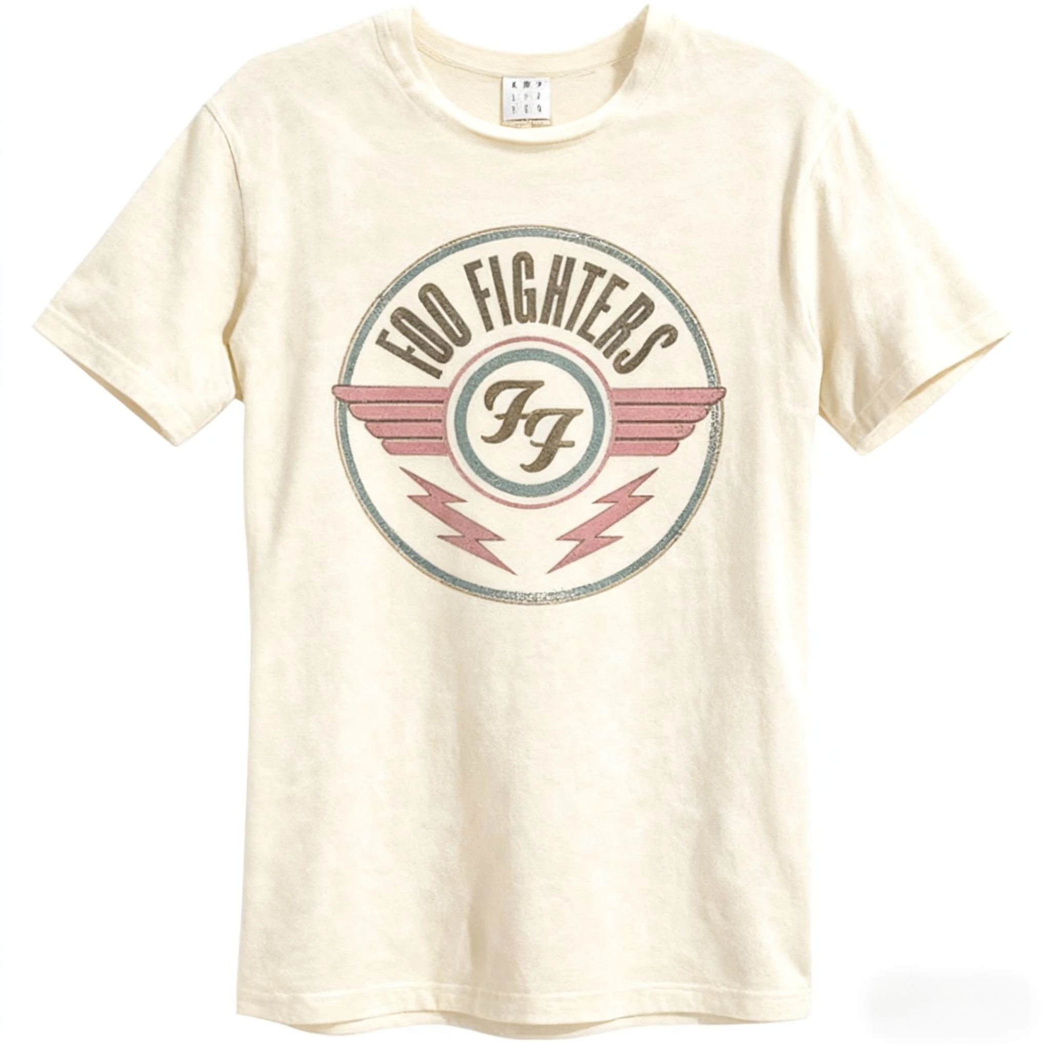 フーファイターズ半袖Tシャツラウンドネック通気性ストリートト - Street Fashion Harajuku のレビューと価格