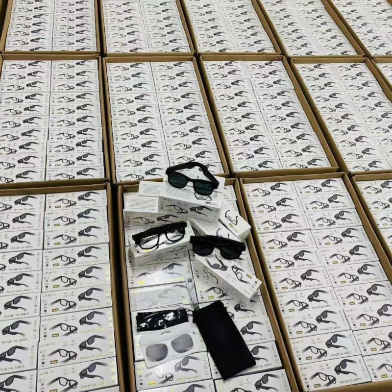 V3スマートAIブルートゥースサングラス ファッション通話  - Street Fashion Photo のレビューと価格